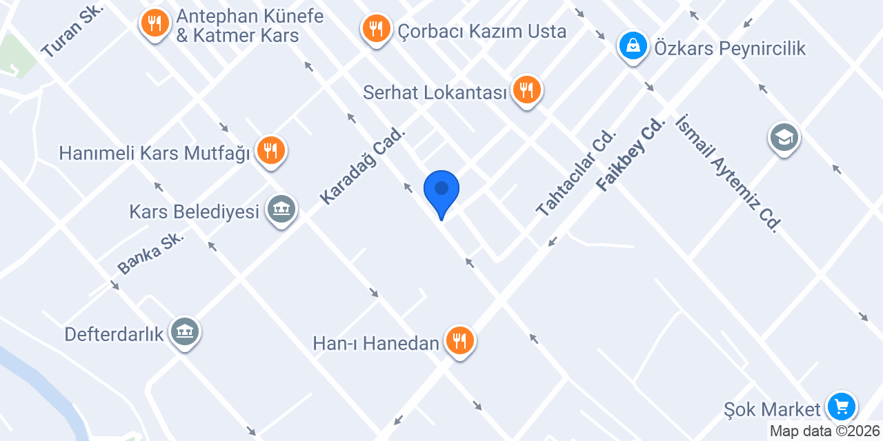 Dilber Eczanesi konumu