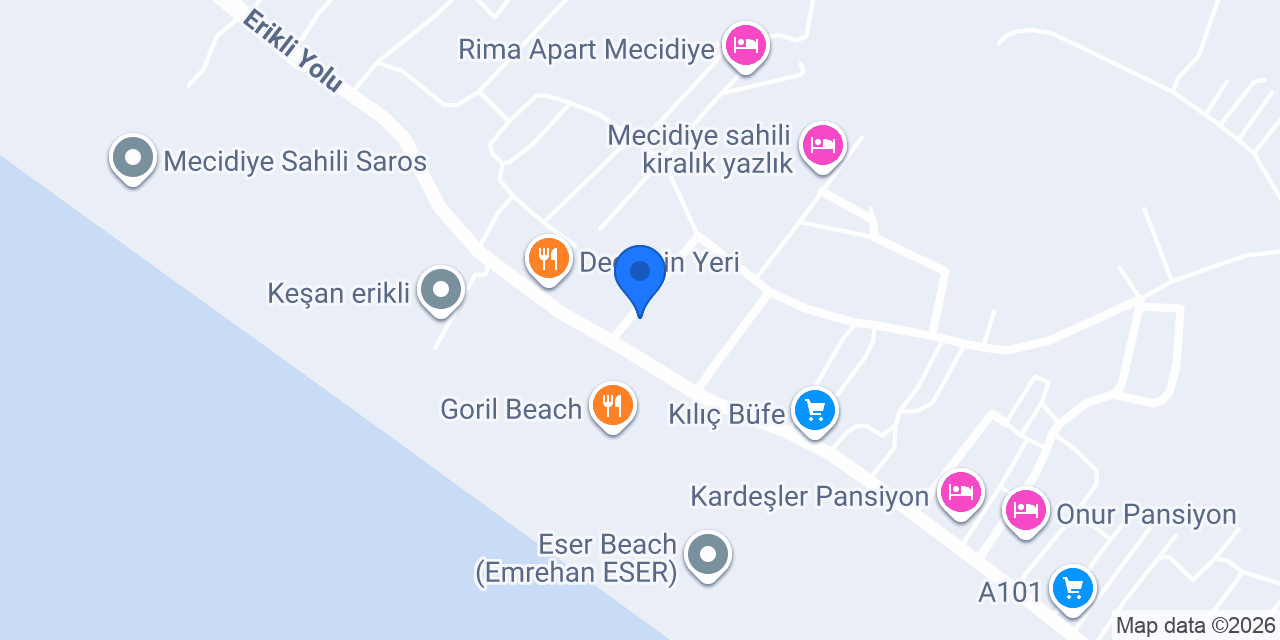 TETİK HOUSE konumu