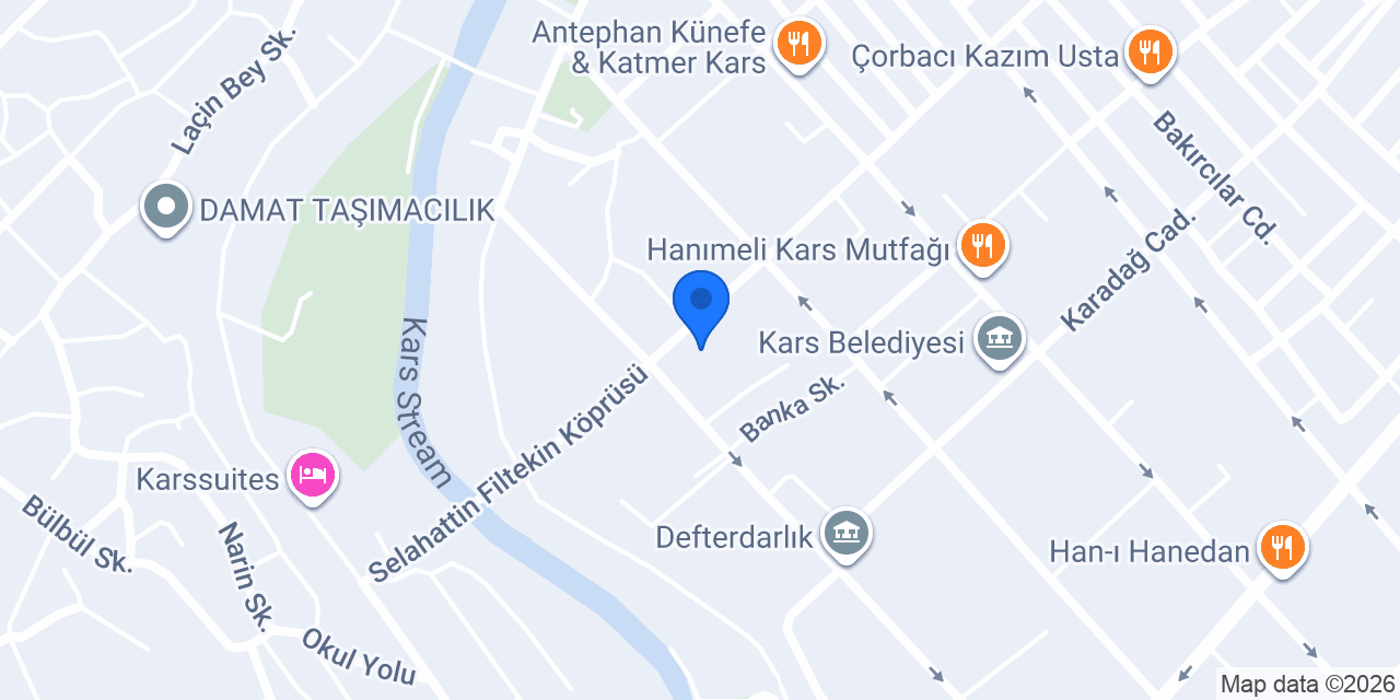 Acay Besi Çiftliği konumu
