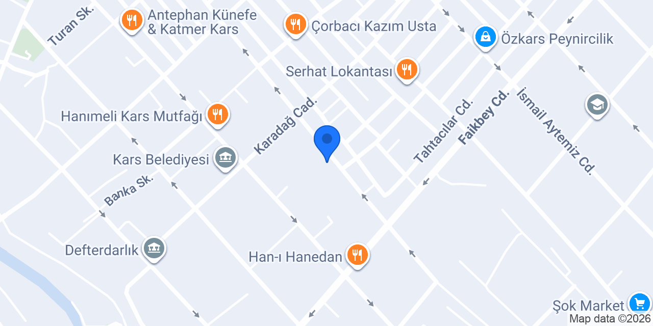 Oruçoğlu Hazır Beton konumu