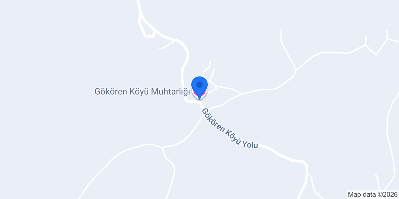 Gökören Köyü Muhtarlığı konumu