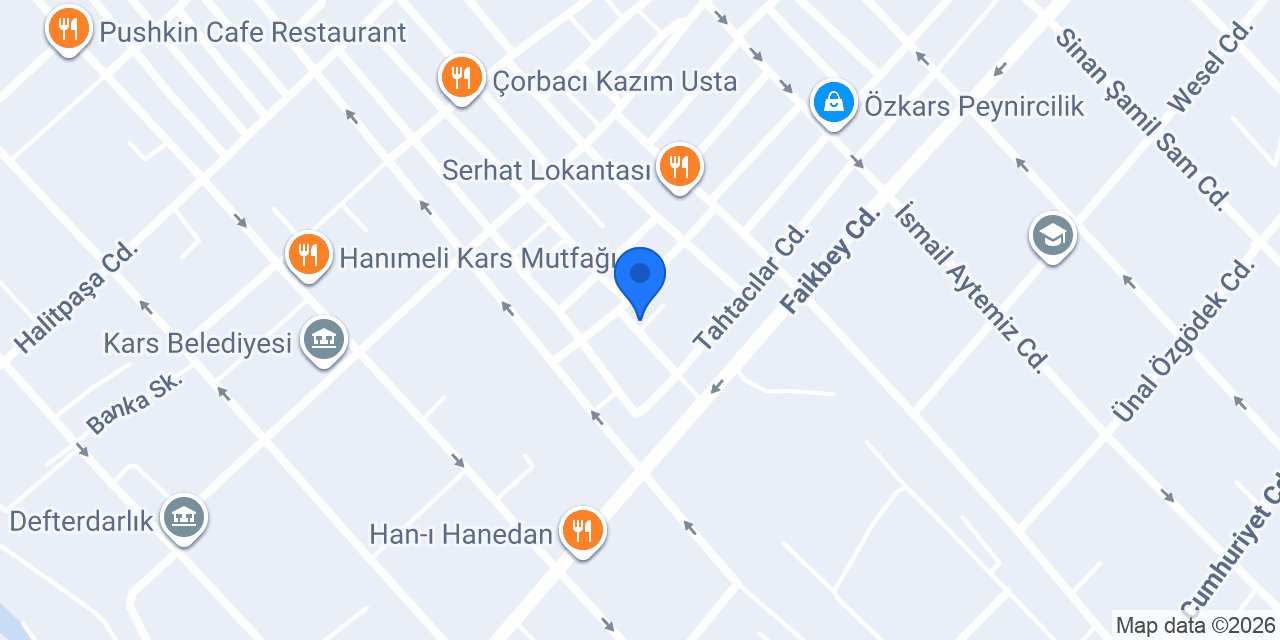 Vural Ticaret konumu