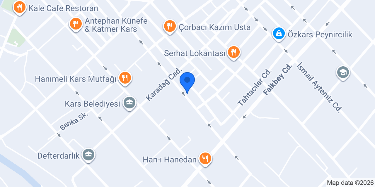 Helvacı Ali Kars konumu