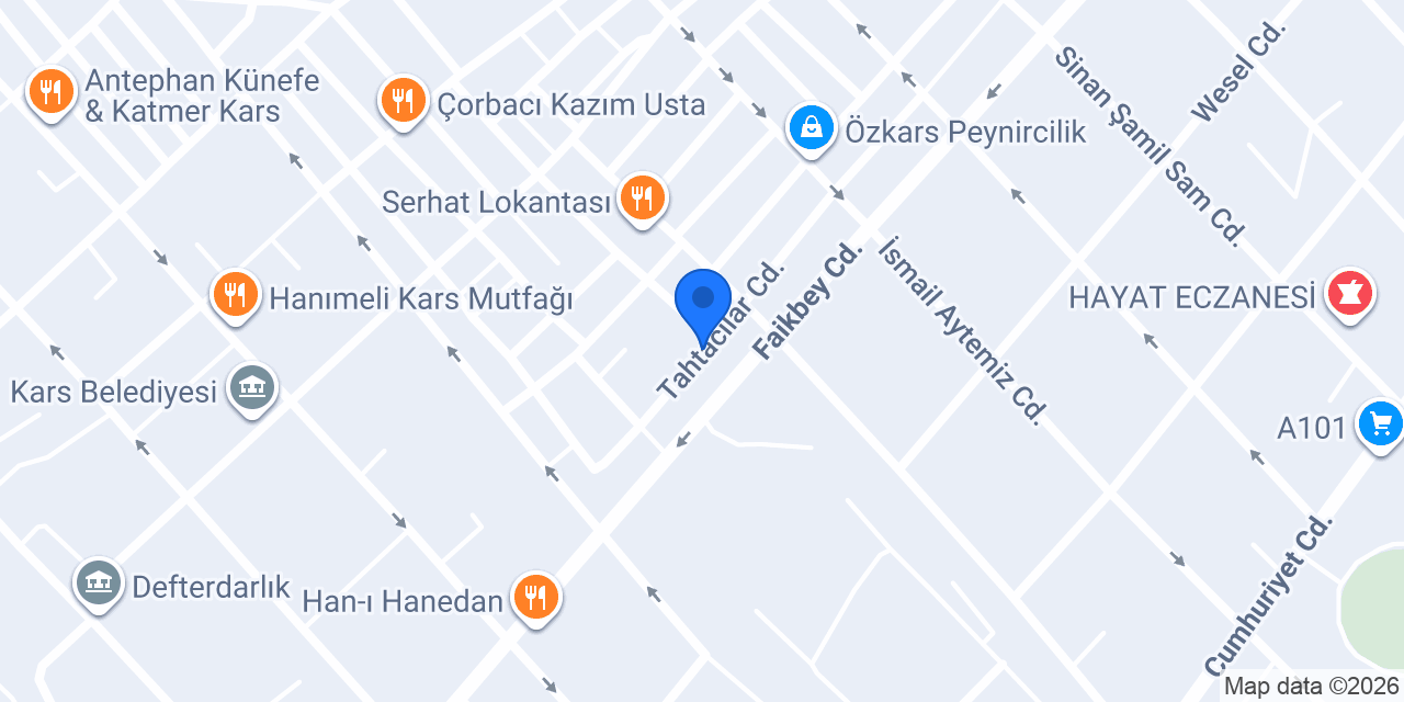 Posof İnşaat konumu