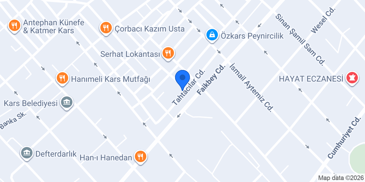 GÖKÇE VETERİNER KLİNİĞİ konumu