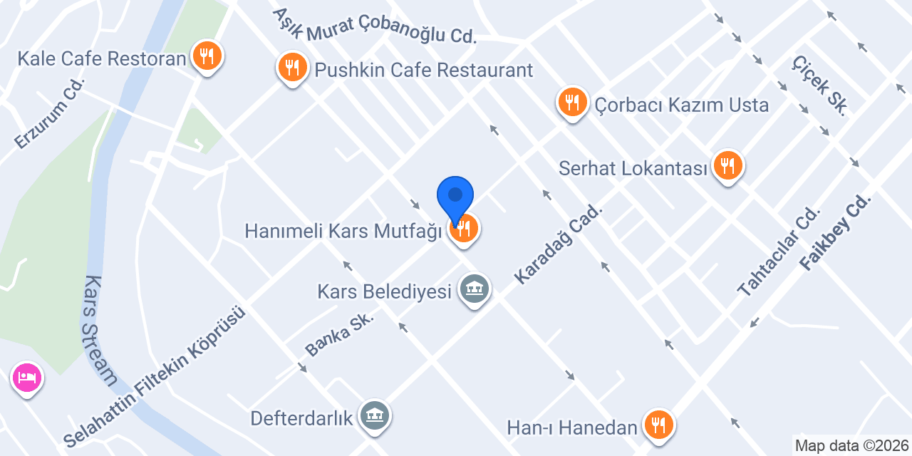 Kars Mandıram konumu