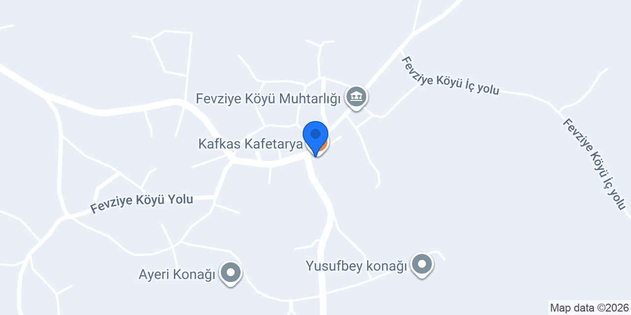 Kafkas Kafetarya konumu