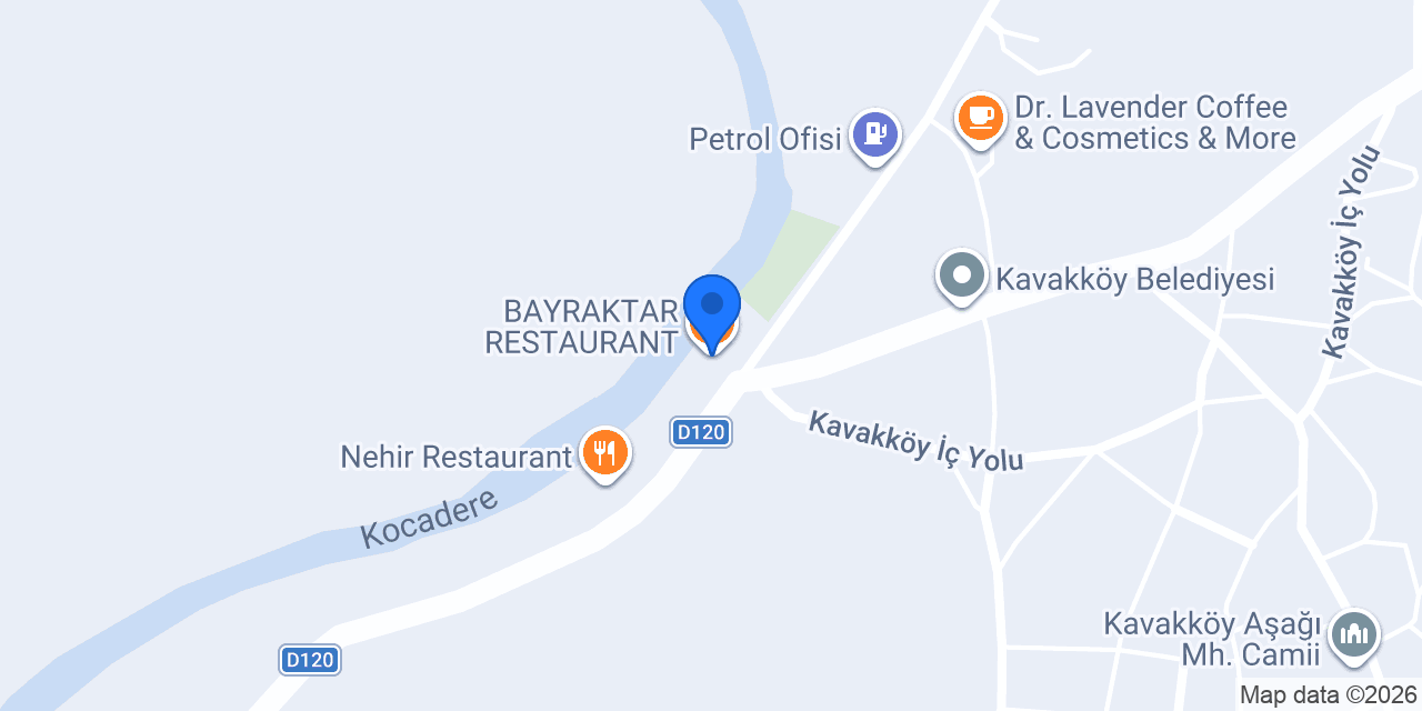 BAYRAKTAR RESTAURANT konumu
