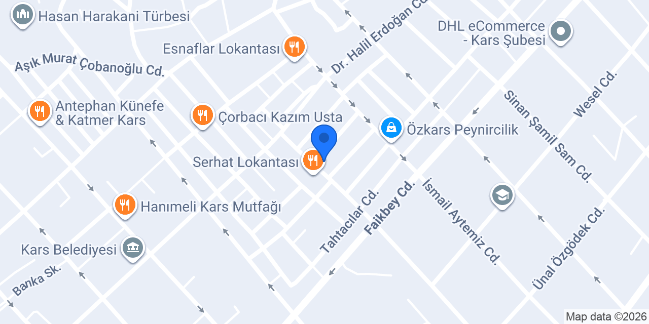 Ünal Ticaret konumu