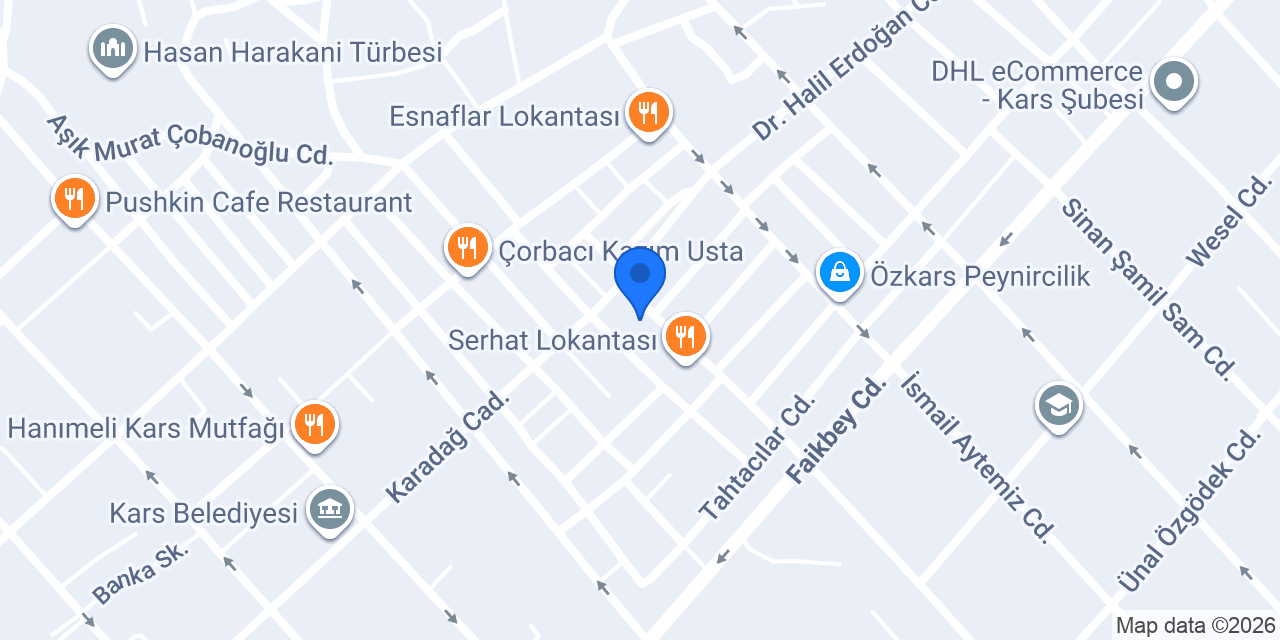 Ergün İnşaat konumu