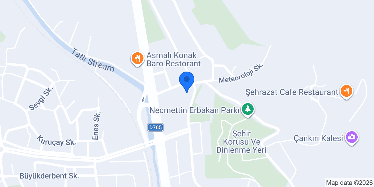 Karatekin İlkokulu konumu