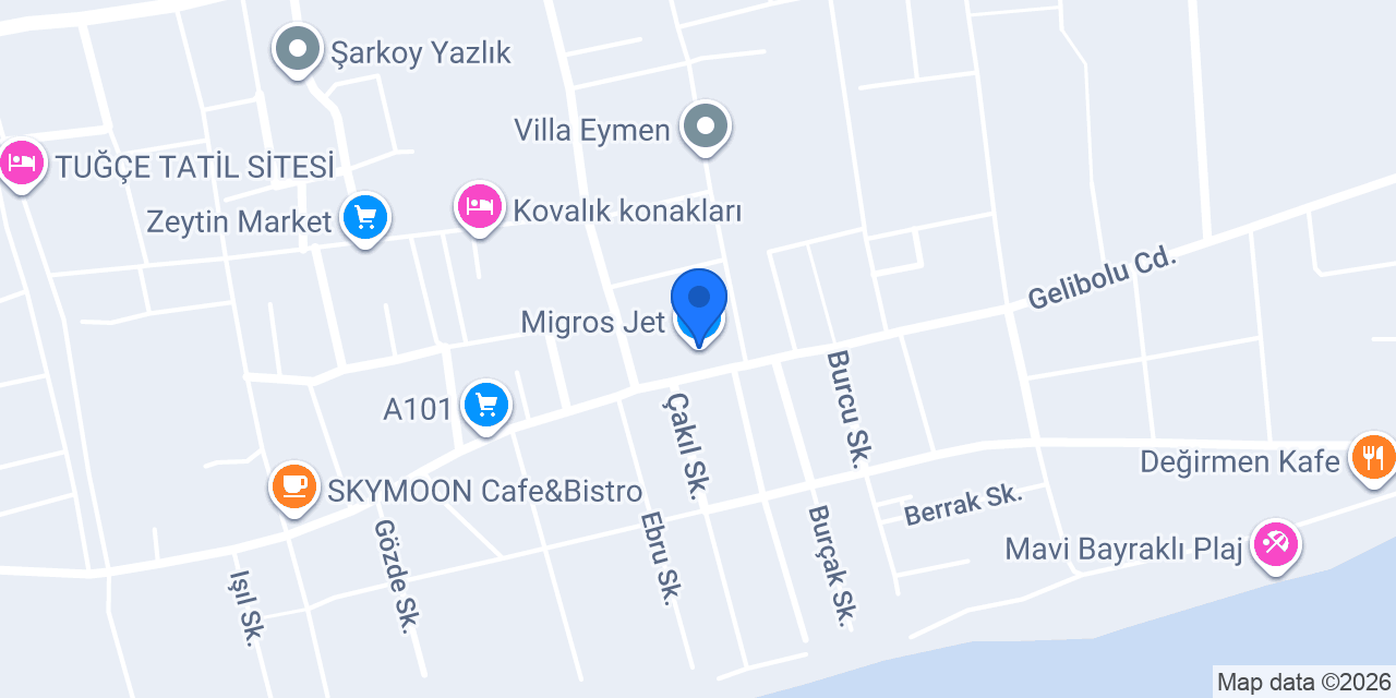 Migros Jet konumu