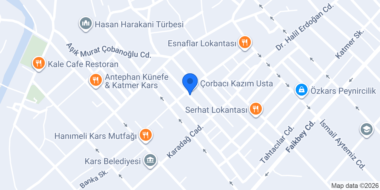 Sezerler Çayhane konumu