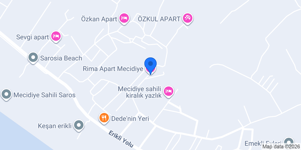 Rima Apart Mecidiye konumu