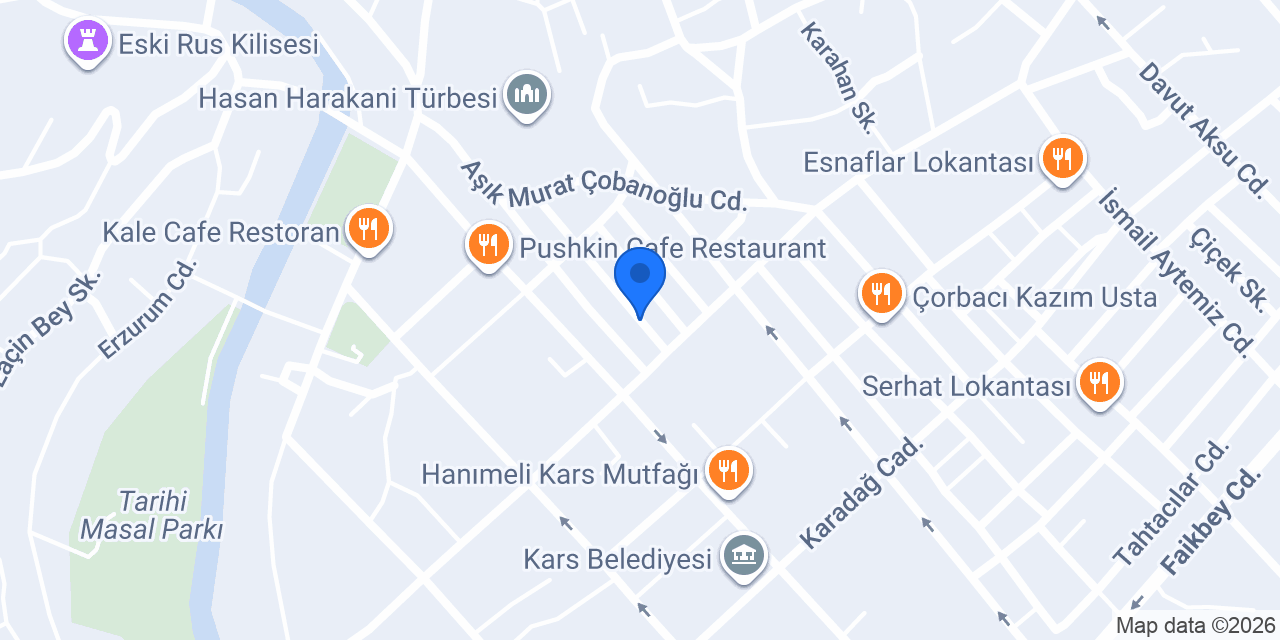 Güngören Otel konumu