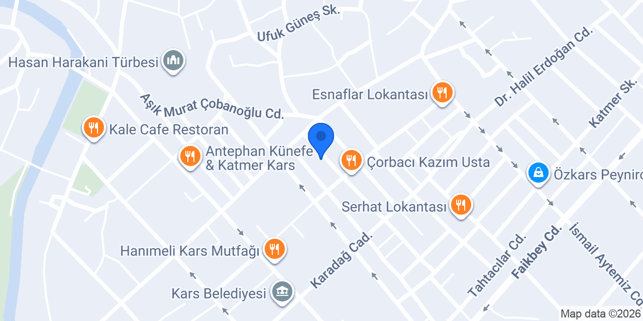 Coşkun Mobilya konumu
