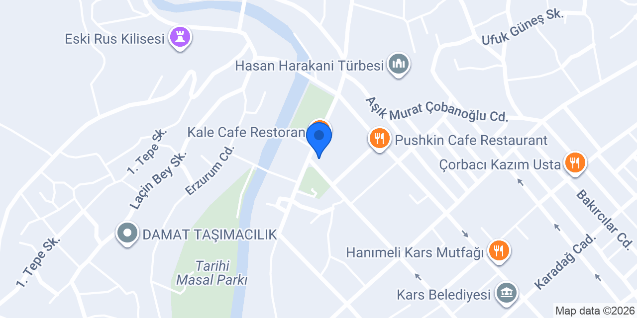 İrem Eczanesi Kars konumu