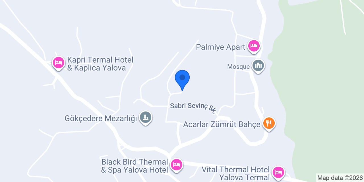 Termal Kaymakamlığı konumu