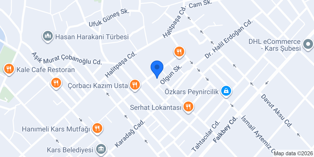 Özel Cansu Sürücü Kursu konumu