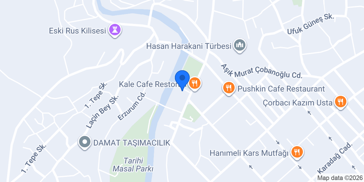 Kars Kahvaltı Evi konumu