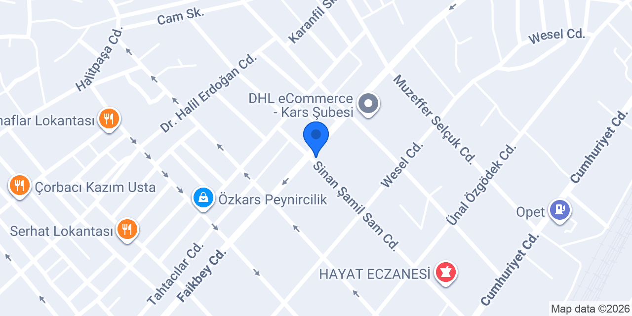 KARS ALPER METAL konumu