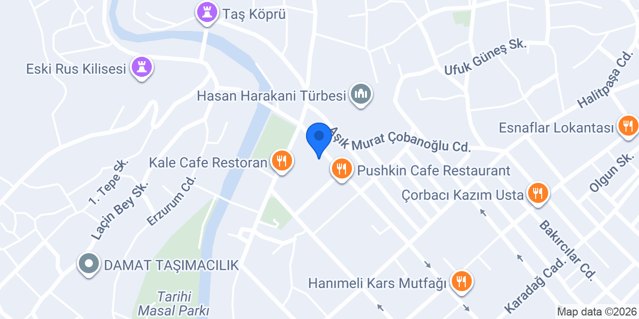 Garmon Restoran konumu