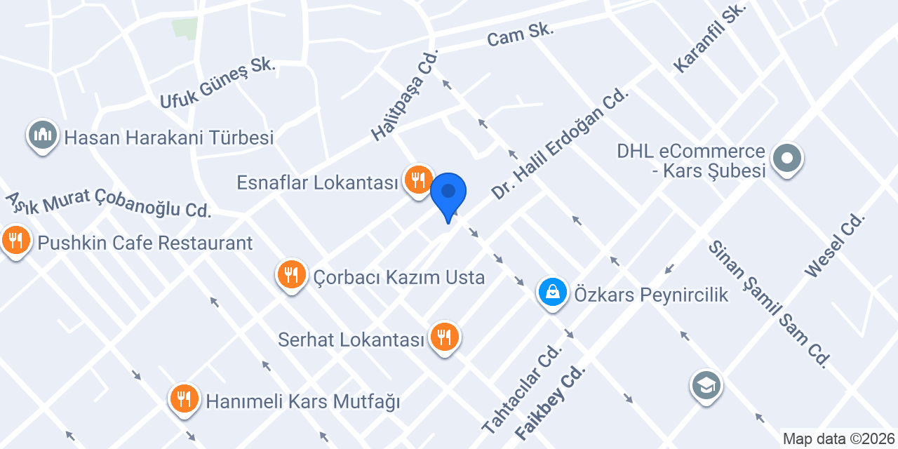 Serhatcan Mobilya konumu