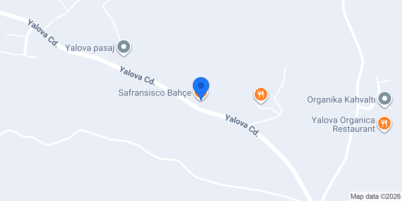 Safransisco Bahçe konumu