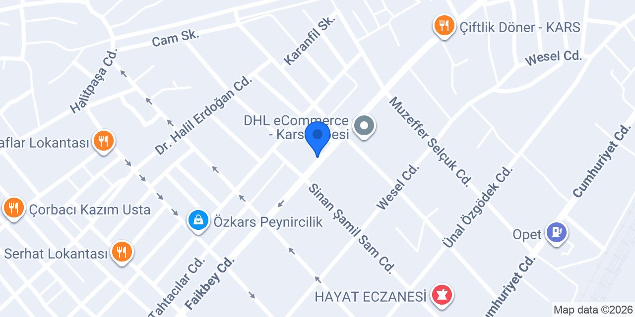 Kars Sinema Topluluğu konumu