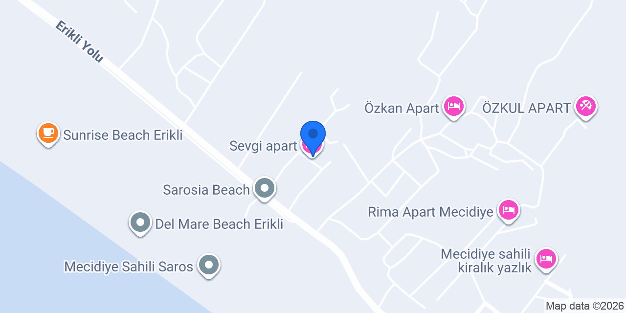Sevgi apart konumu