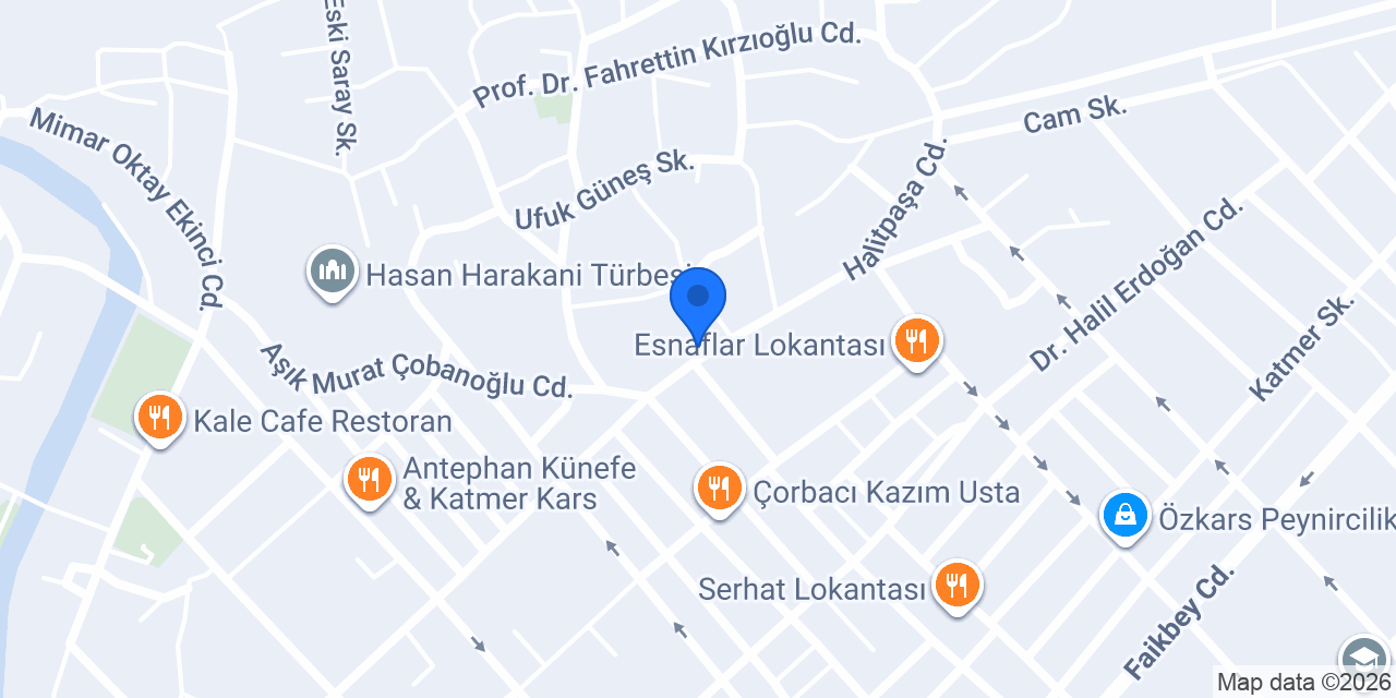 Naki Veteriner Kliniği konumu