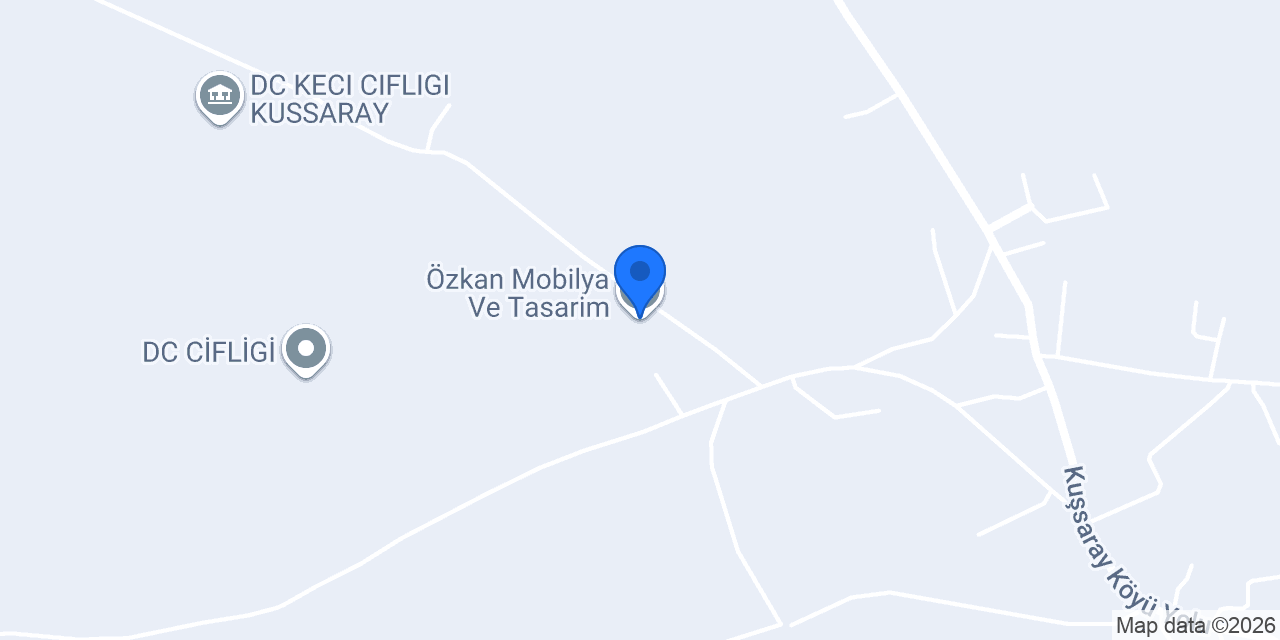 Özkan Mobilya Ve Tasarim konumu