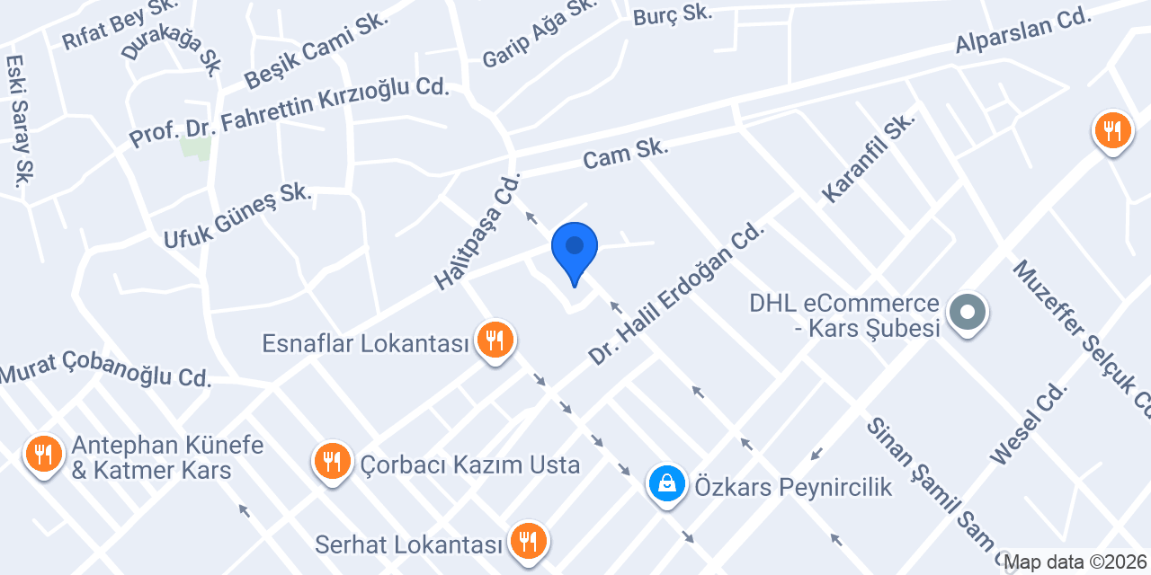 Dost Eli unlu mamüller konumu