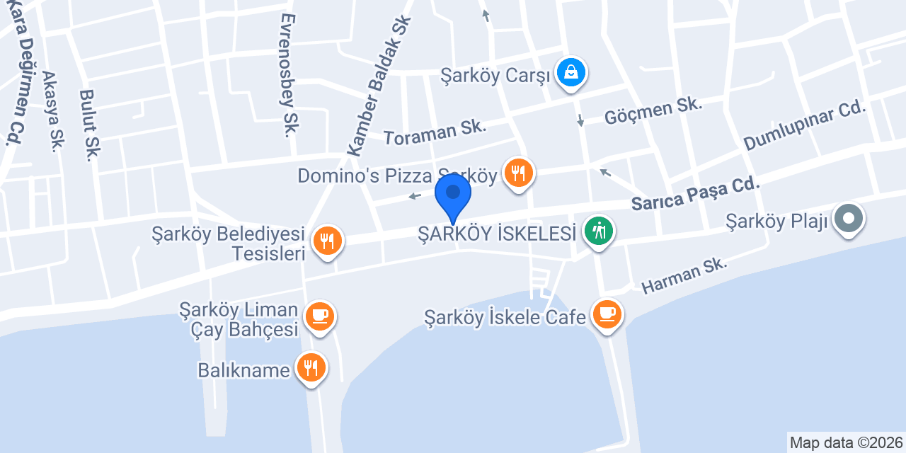 Sarayburnu Közde Kokoreç/Sarköy konumu
