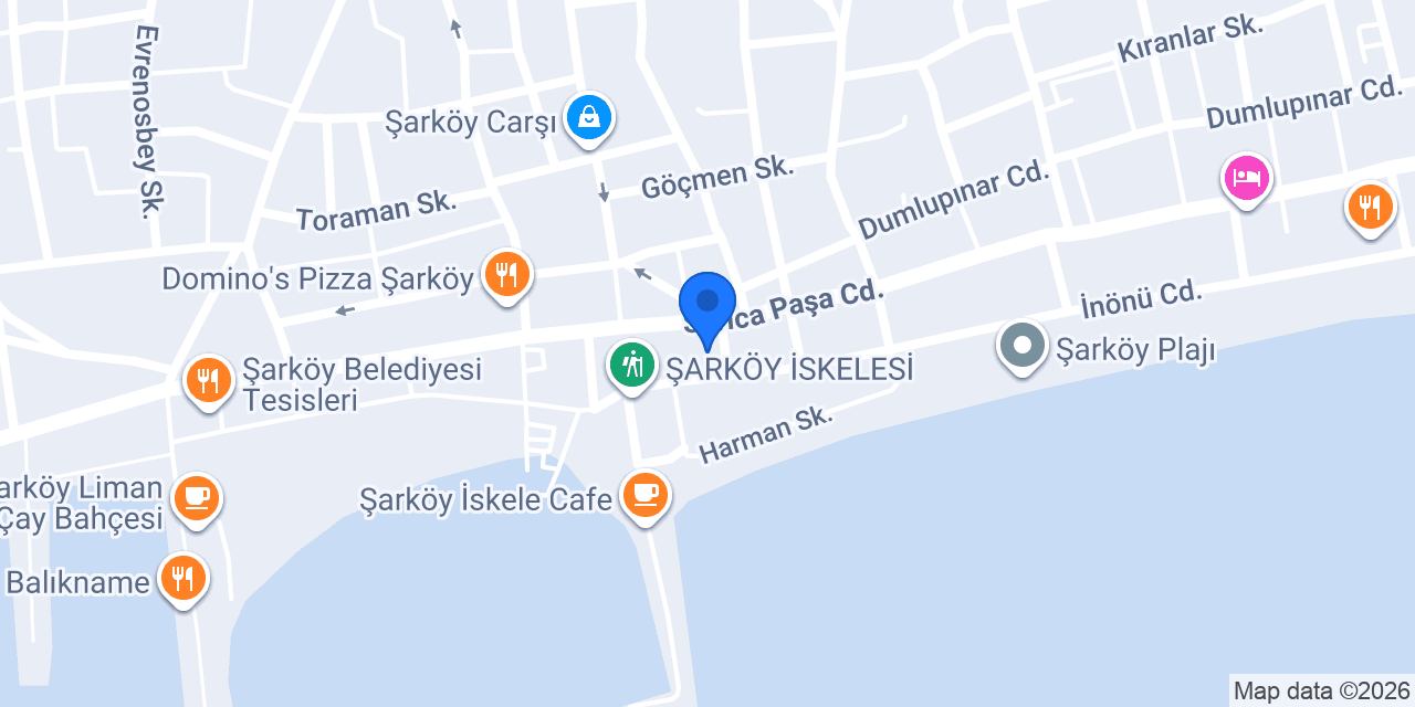 Türkay Şarköy konumu