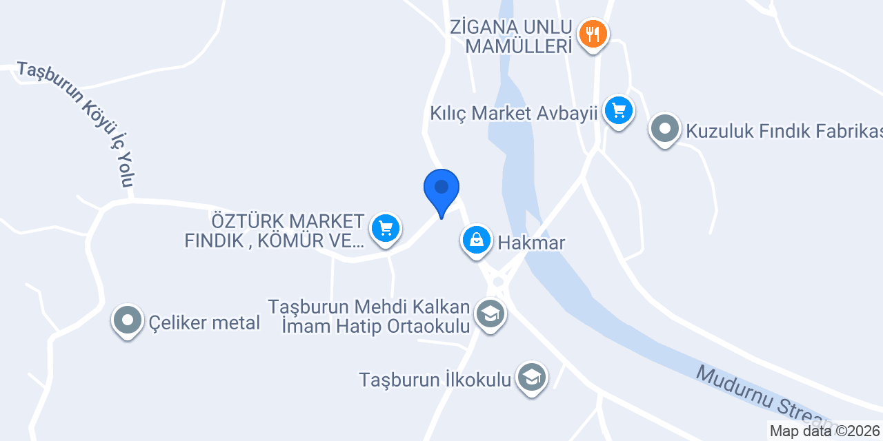 Tuğra Market Hasan Öztürk konumu