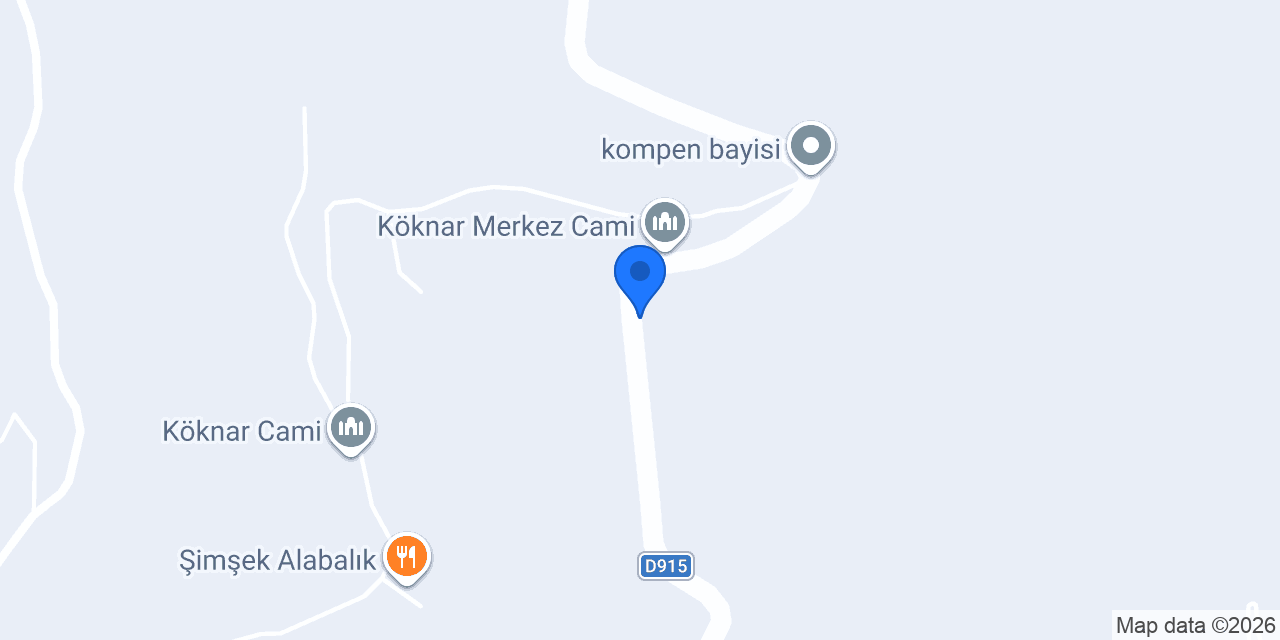 Köknar İlkokulu konumu