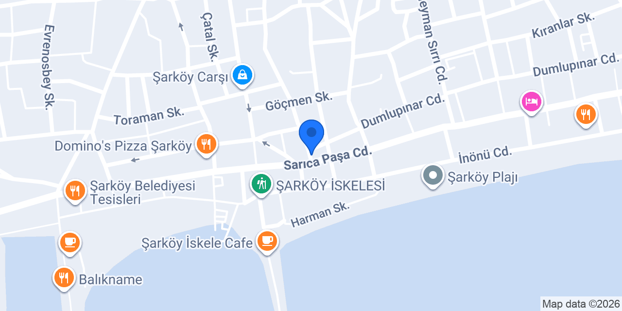 Yagmur kokorec sarkoy konumu