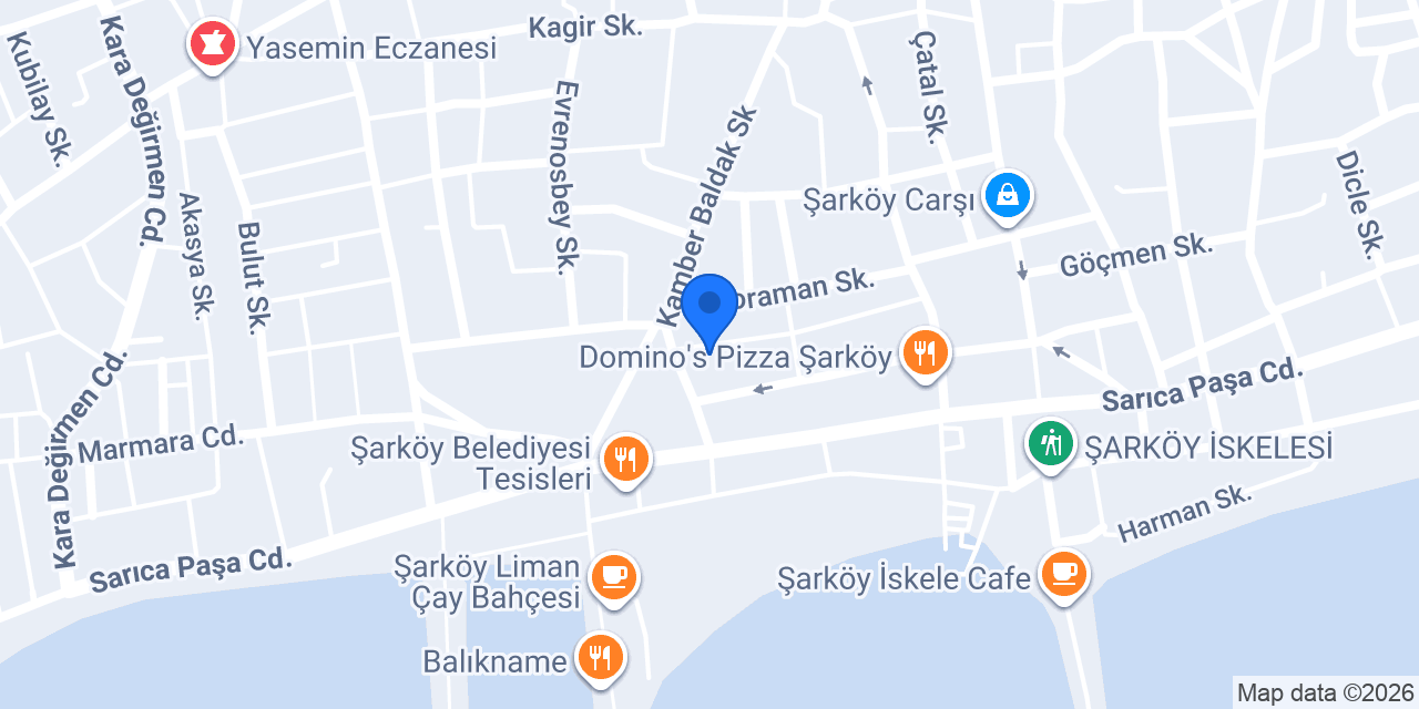 Coşkun Otel Şarköy (**) konumu