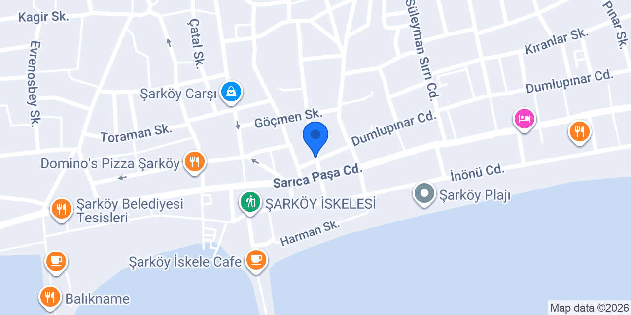 Özel Şarköy Etüt Eğitim Merkezi konumu