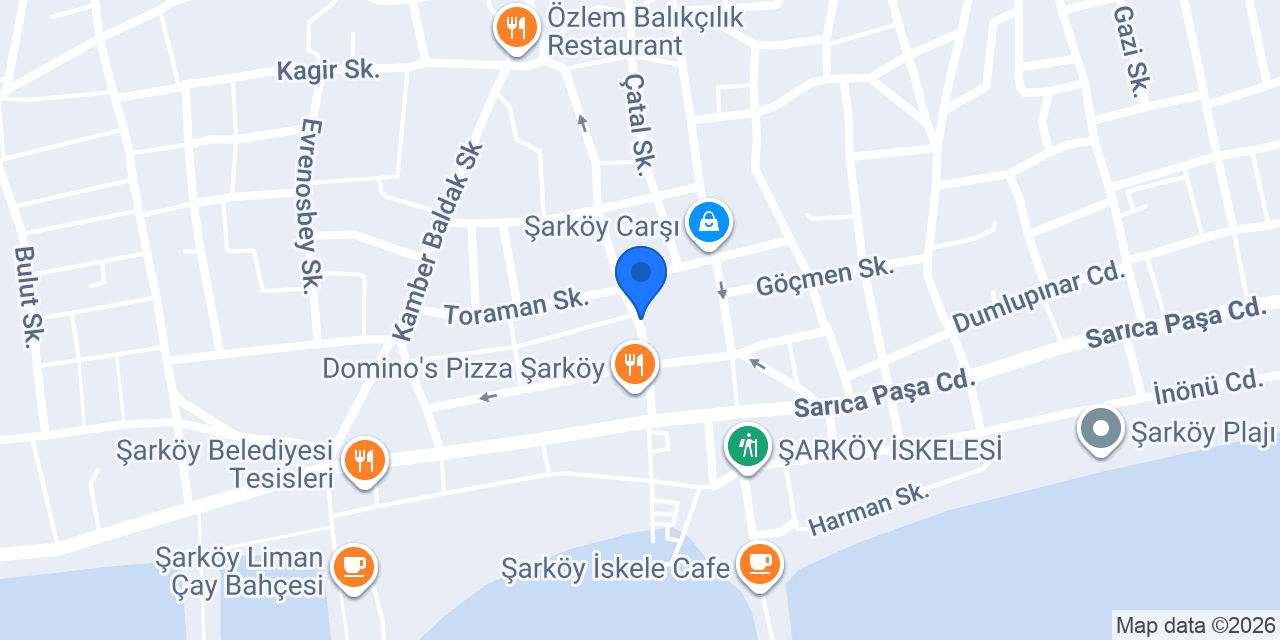 Dt. Zeyneb Sabak Akçakaya konumu