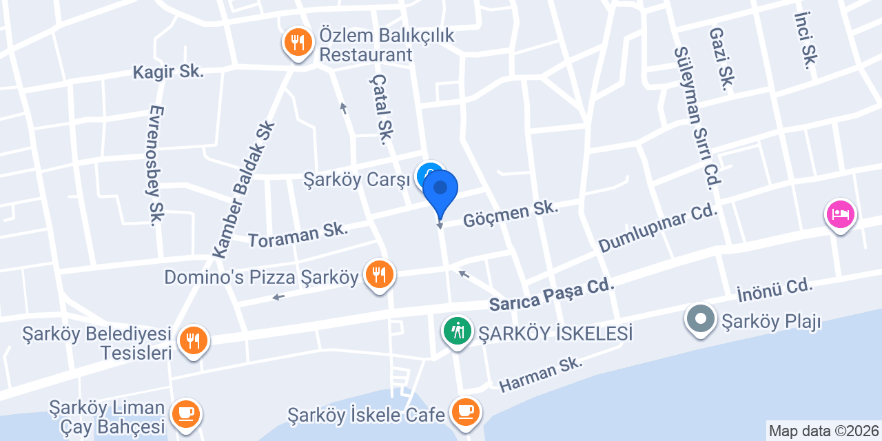 EFSANE DÖNER konumu