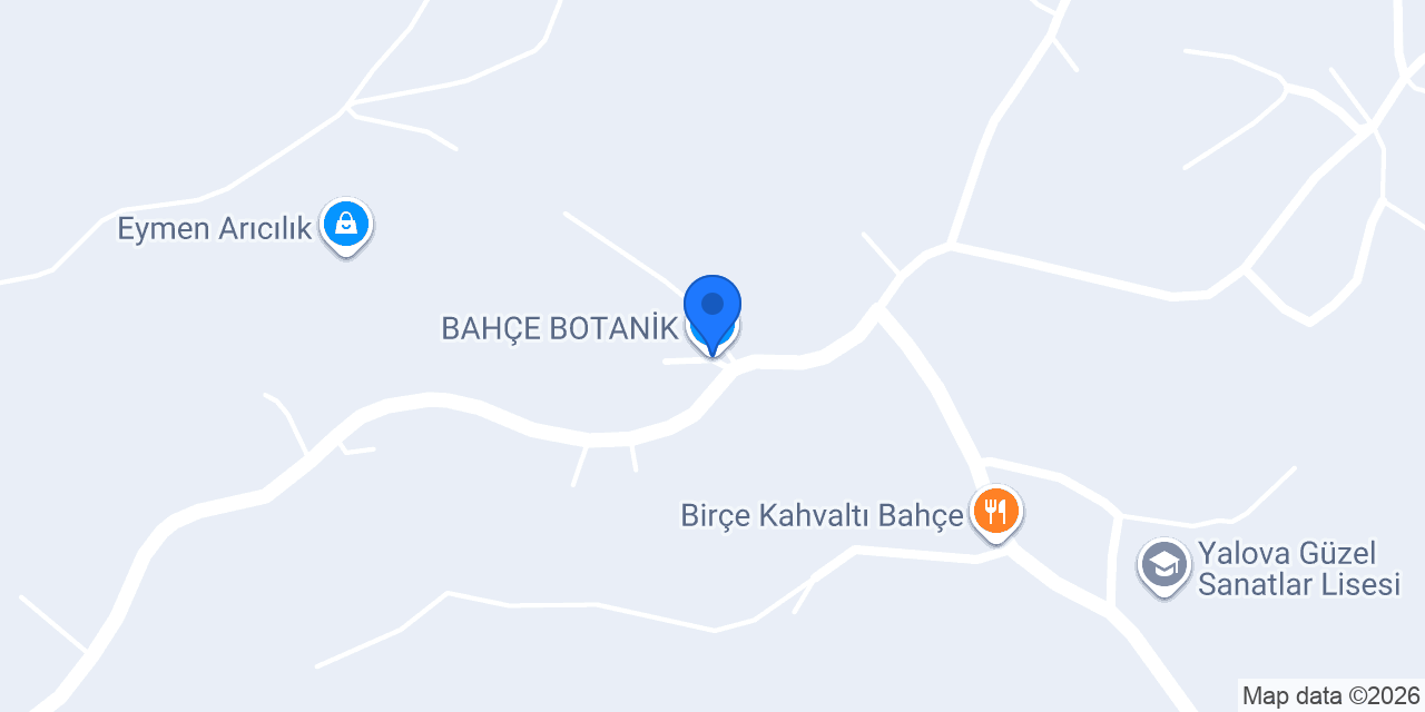 BAHÇE BOTANİK konumu