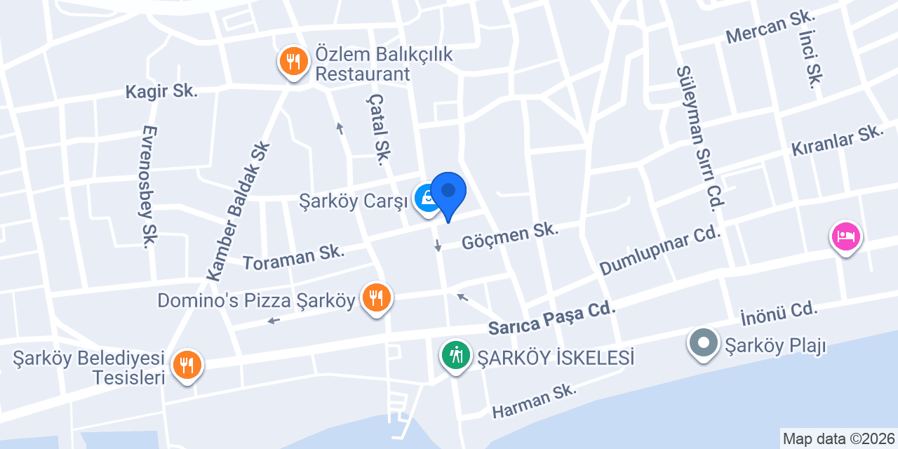 Şarköy Çiftlik konumu