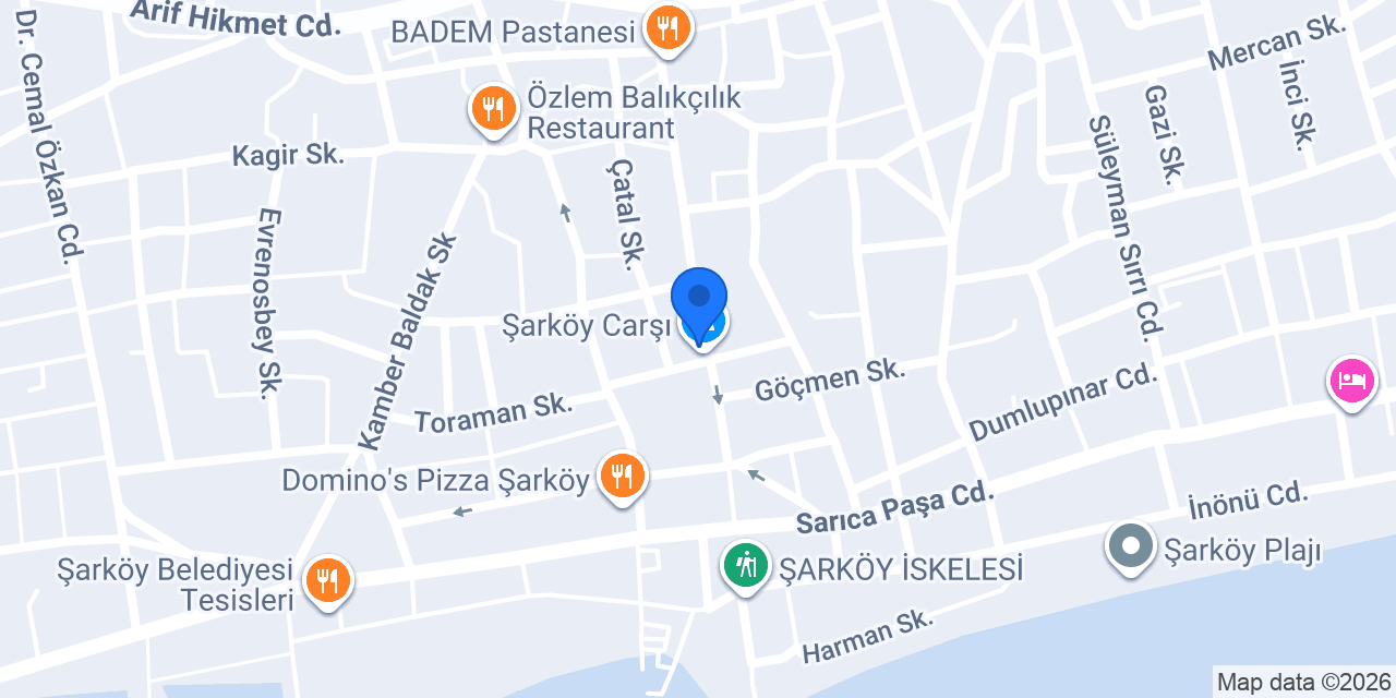 KARADENİZ EKMEK - Șarköy konumu