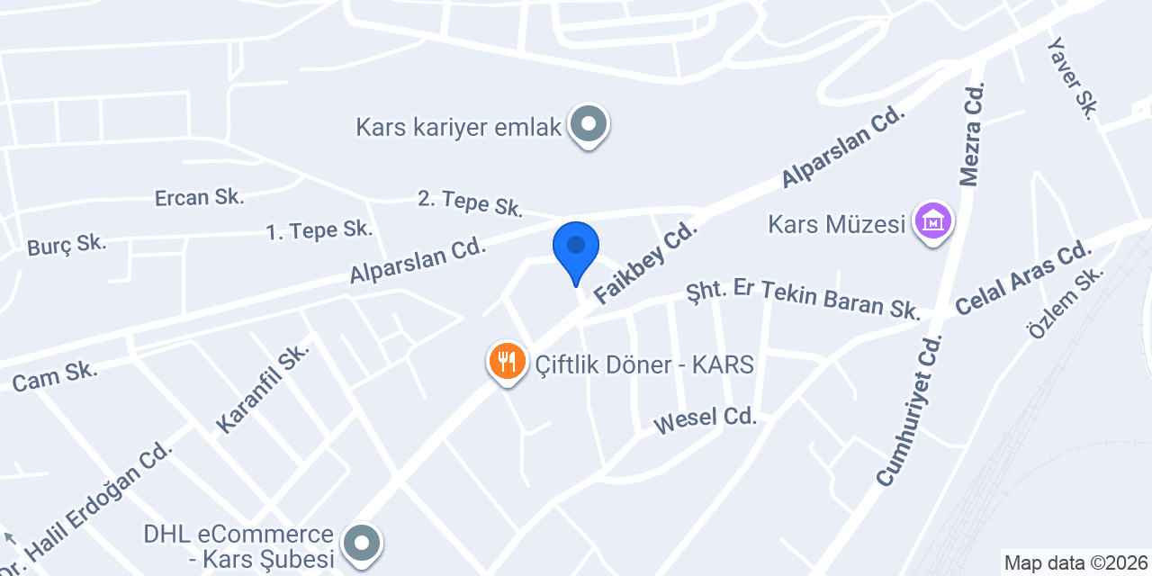 Avukat Cengiz Daşdemir konumu