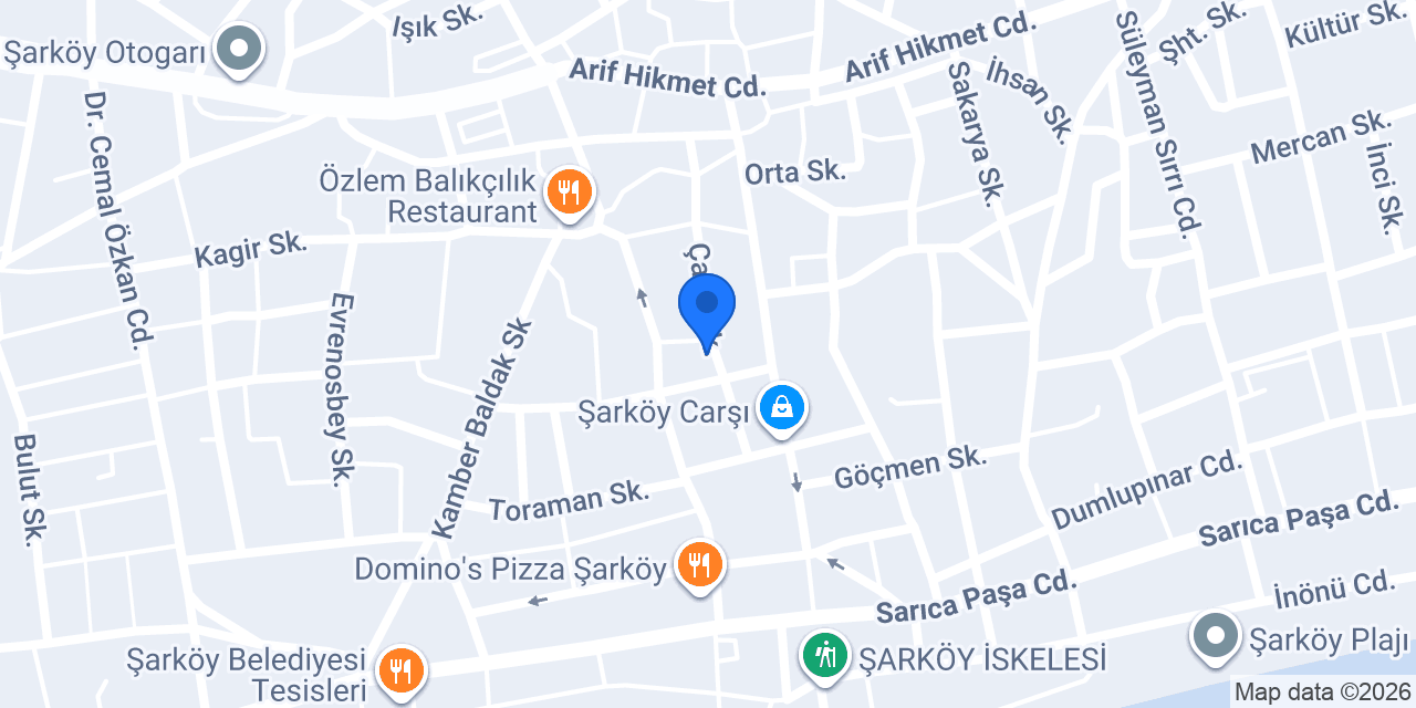 Ezgi Öztürk Tırnak Stüdyo Şarköy konumu