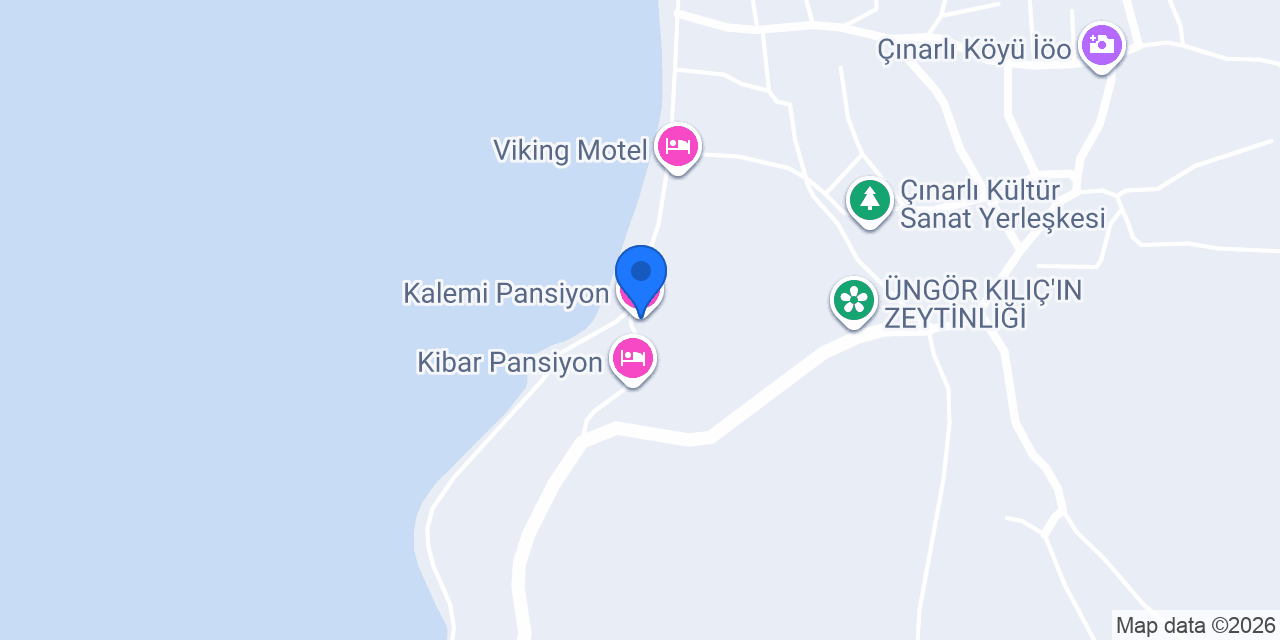 Kalemi Pansiyon konumu