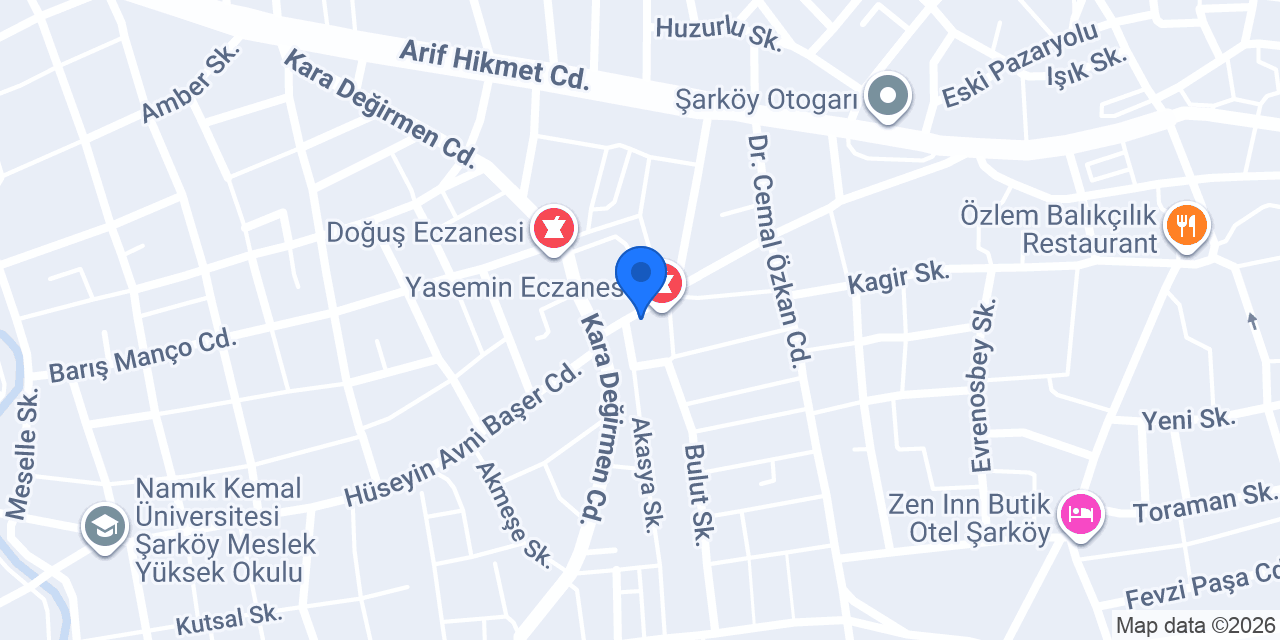BEŞ YILDIZ RESTORAN konumu