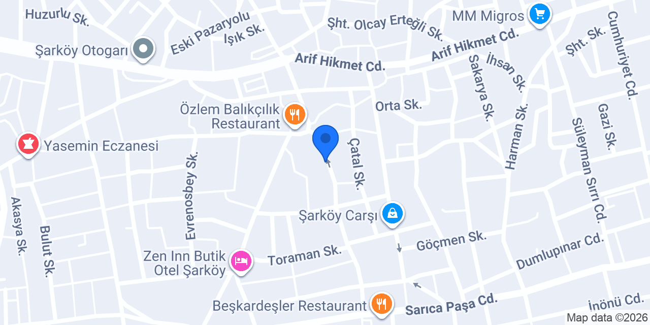 Paksil kuru temizleme şarköy konumu